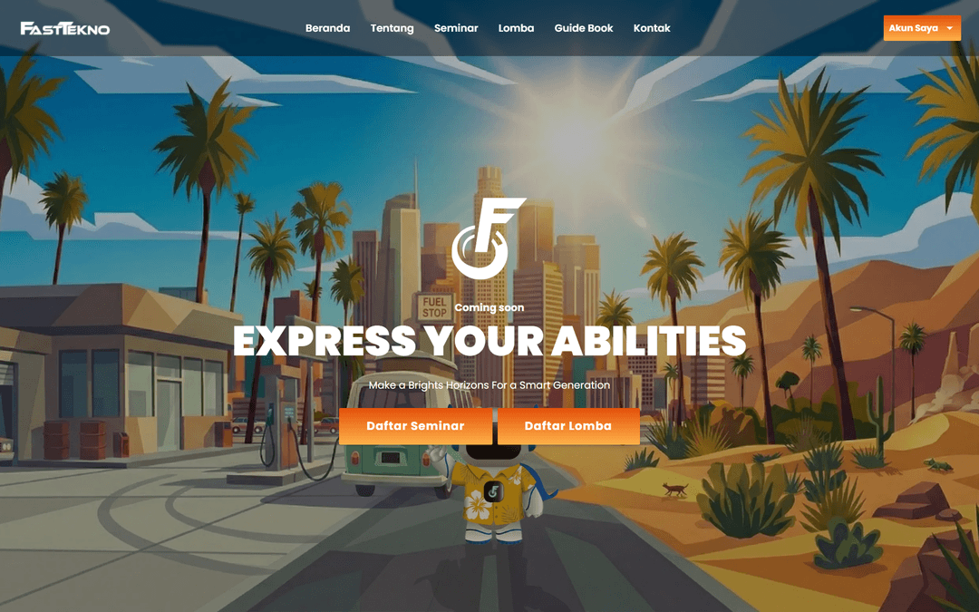 Website Fasttekno 2025 & 2026